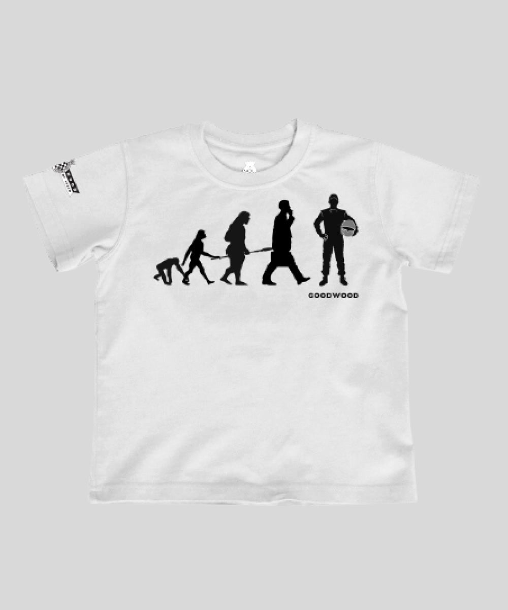 Festival of Speed Evolution Children's White Motorsport T-Shirt