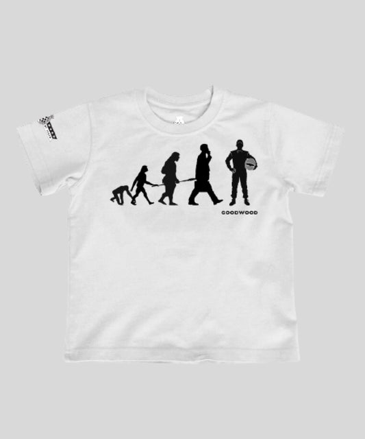 Festival of Speed Evolution Children's White Motorsport T-Shirt