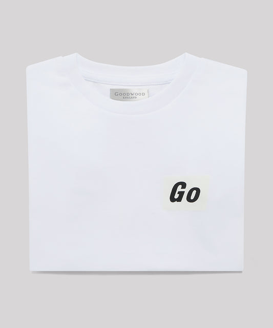 Goodwood Revival Childrens Go T-Shirt White