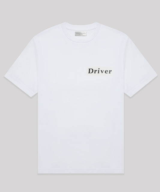 Goodwood Revival Childrens Driver T-Shirt White