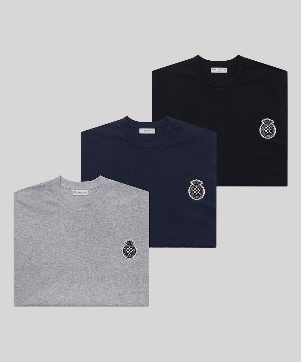 Goodwood Road Racing Company Mens Cotton T-shirt Black