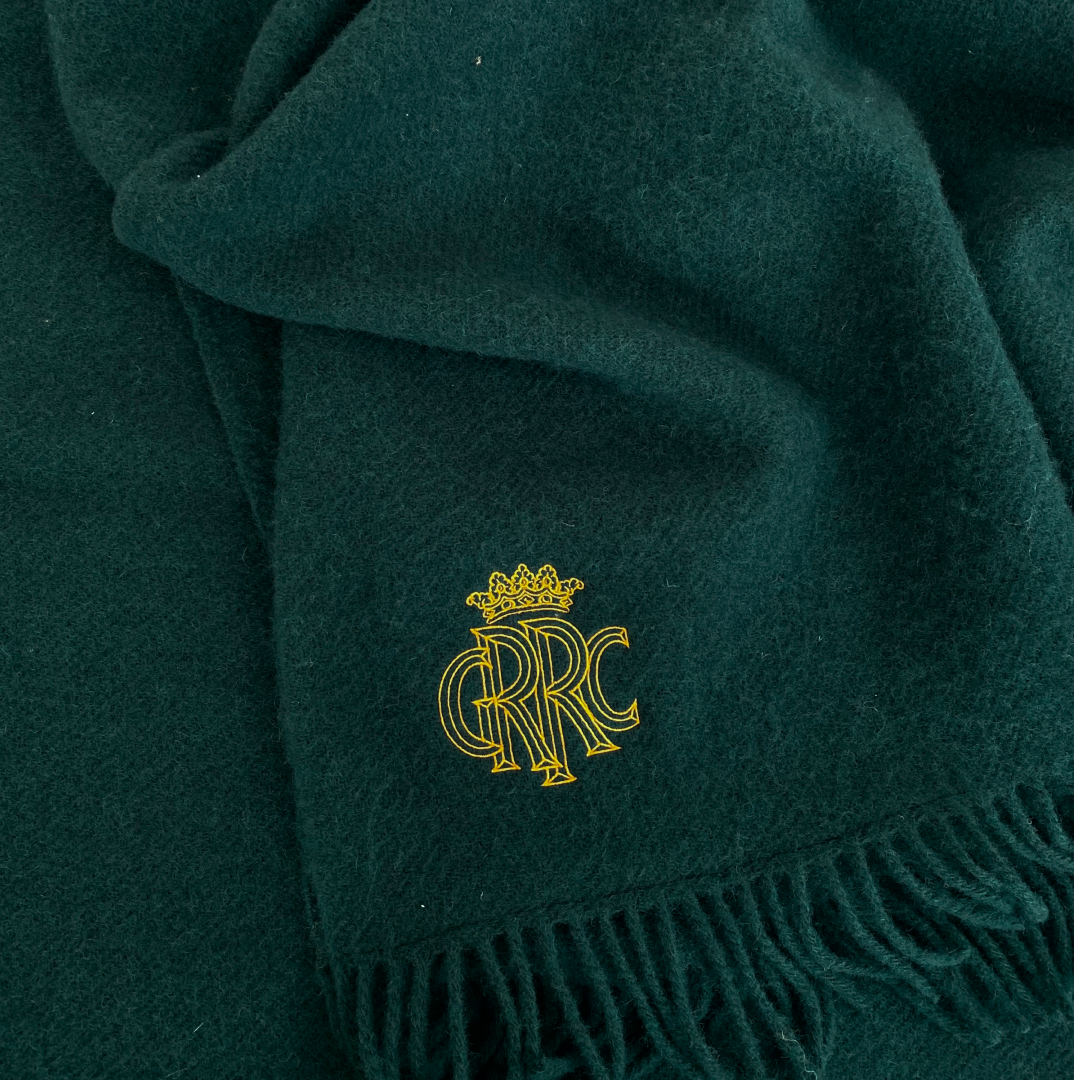 GRRC Emerald Green Car Blanket