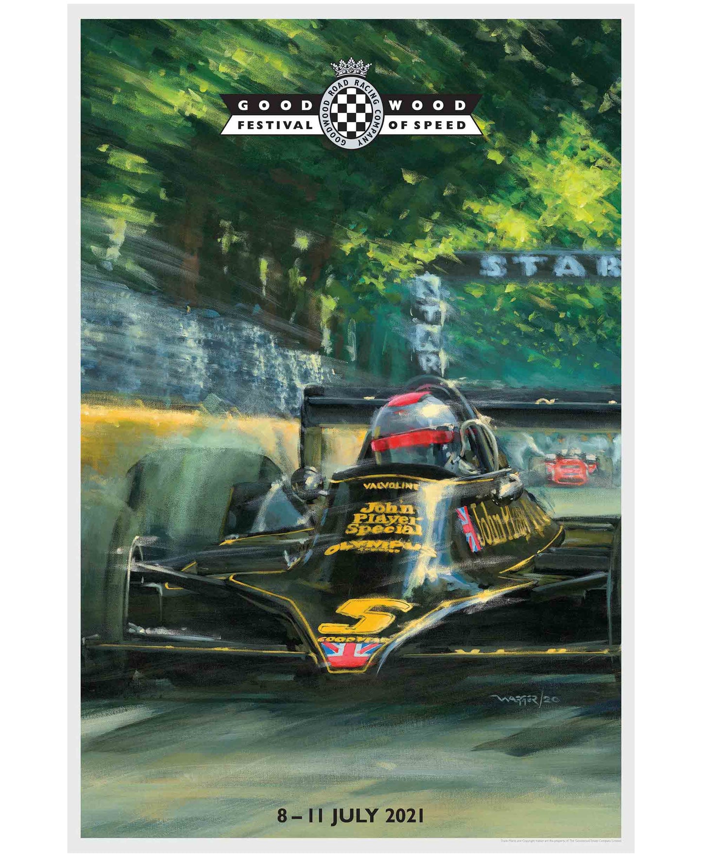 Lotus Festival of Speed Poster 2021 JPS