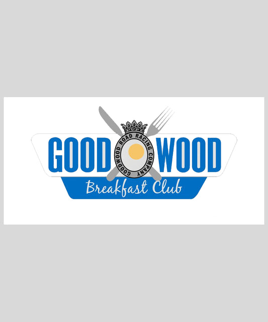Goodwood Breakfast Club Car Sticker