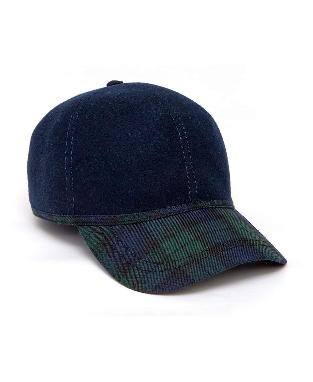 Goodwood Estate Navy Gordon Tartan Walking Cap