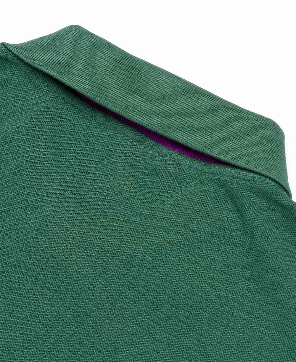 GRRC Members Green Cotton Mens Polo Shirt