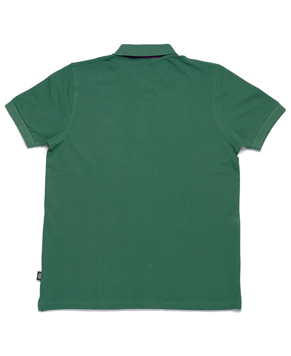 GRRC Members Green Cotton Mens Polo Shirt