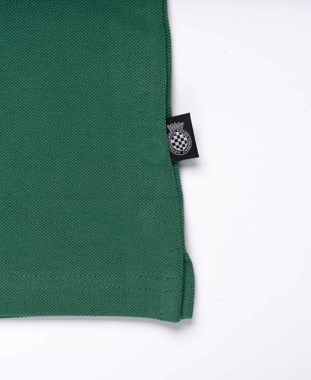 GRRC Members Green Cotton Mens Polo Shirt