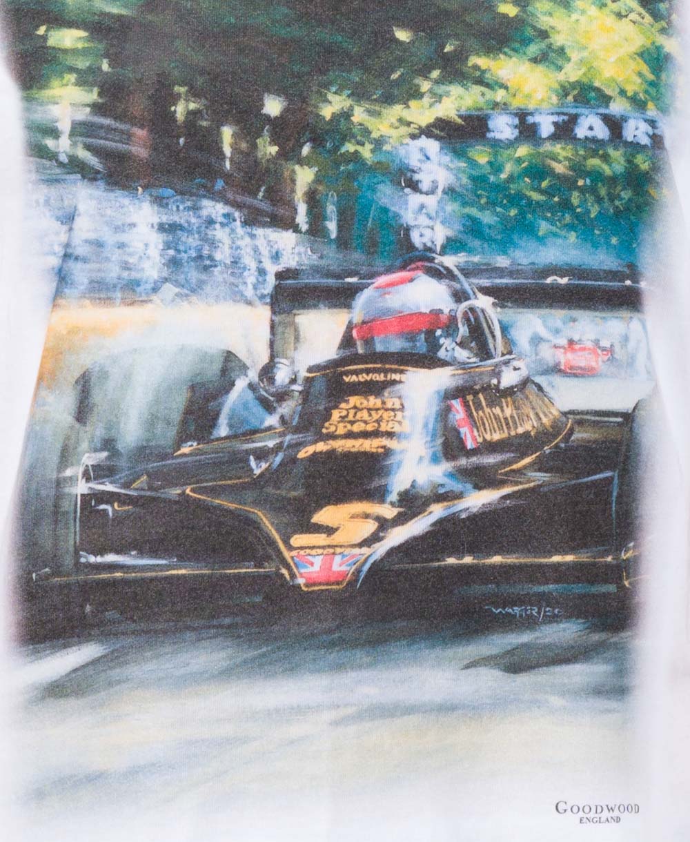 Goodwood Festival of Speed 2021 Lotus 79 White Racing T-Shirt Unisex