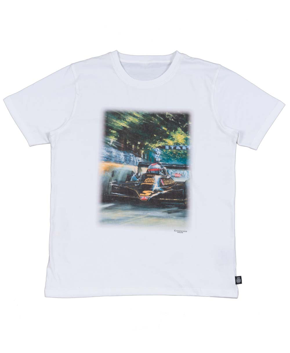 Goodwood Festival of Speed 2021 Lotus 79 White Racing T-Shirt Unisex