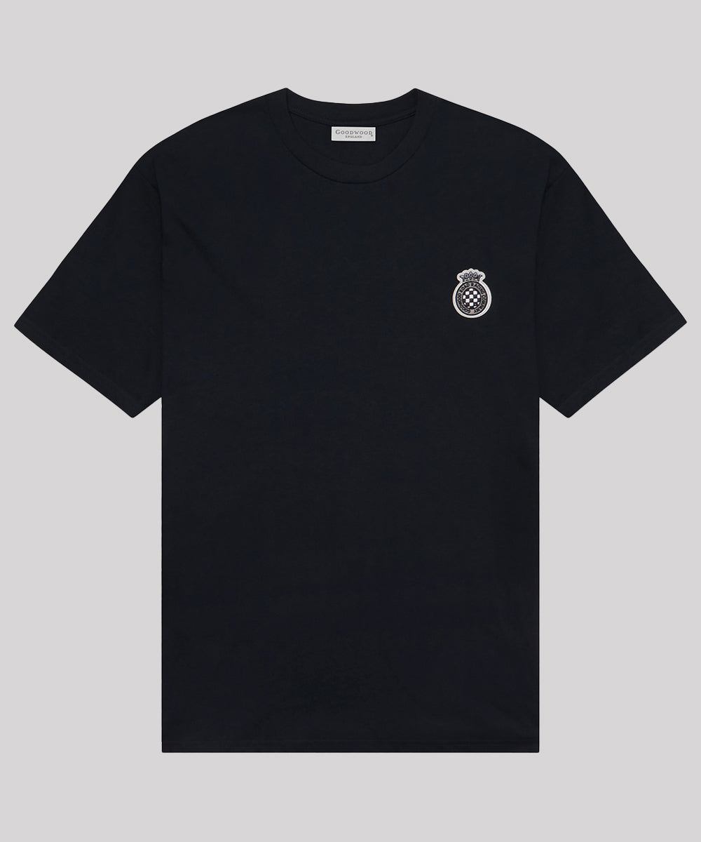 Goodwood Road Racing Company Mens Cotton T-shirt Black