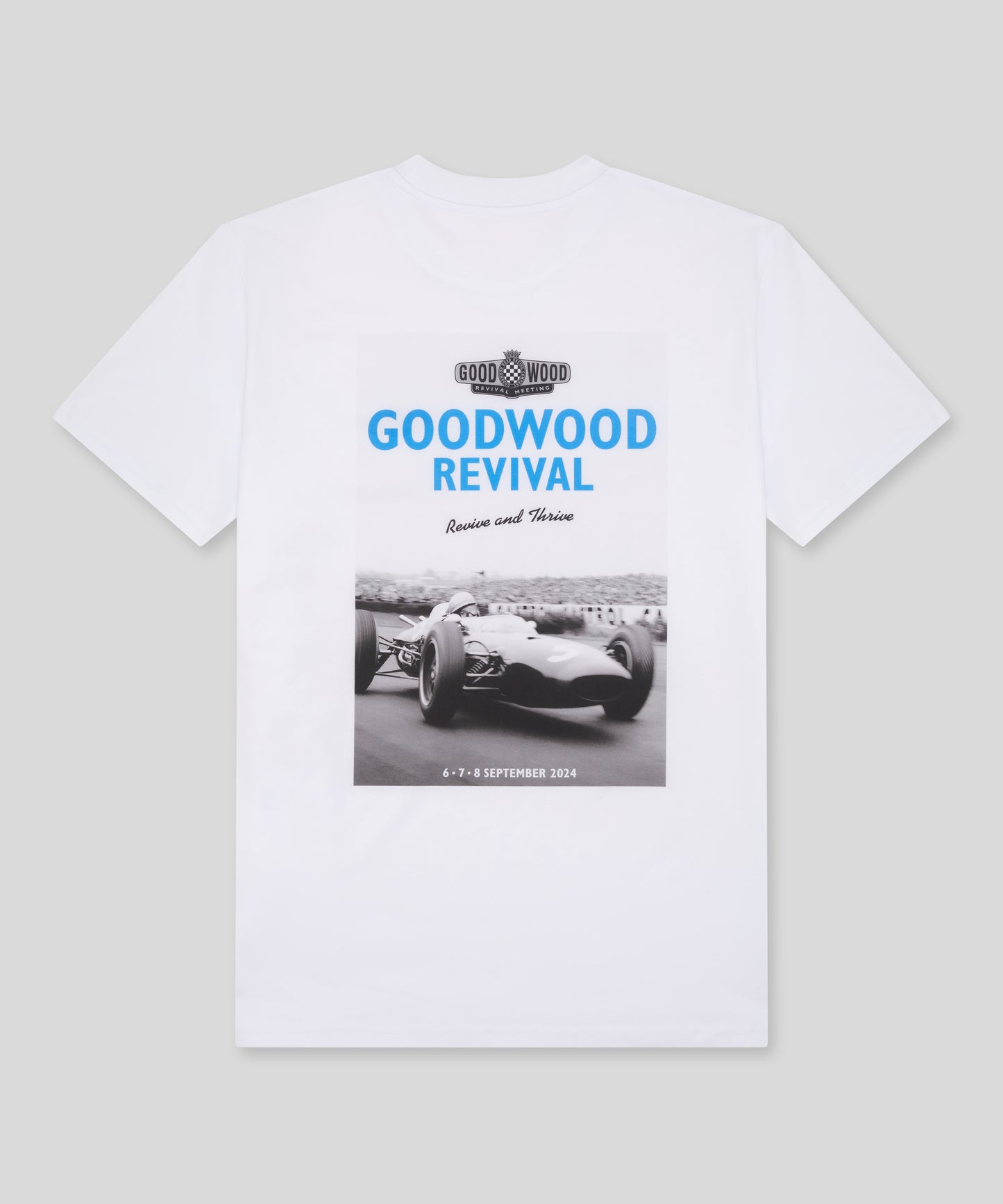 Goodwood Revival 2024 Cotton Poster T-Shirt