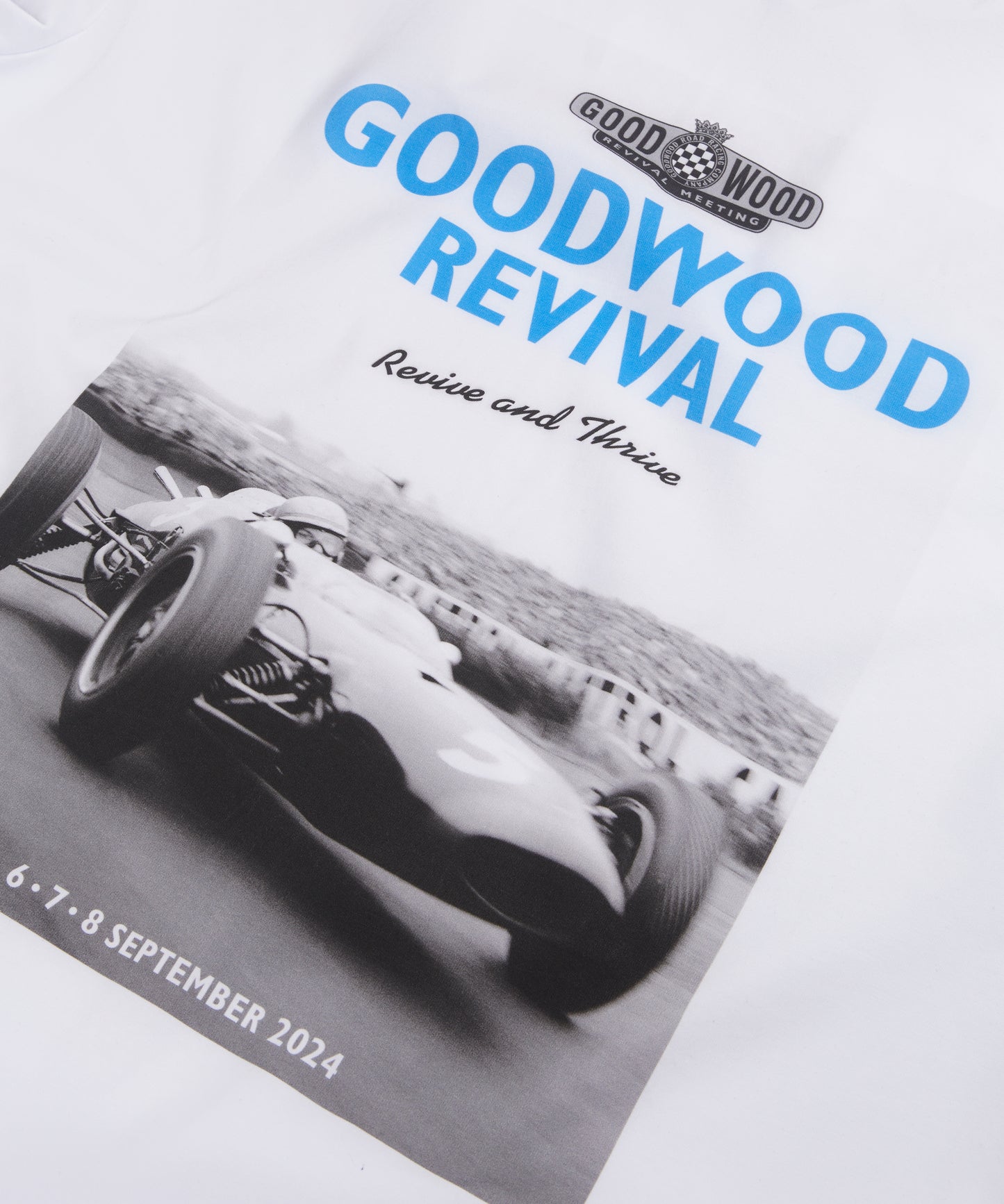 Goodwood Revival 2024 Cotton Poster T-Shirt