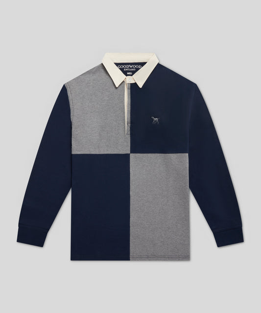 Kennels Rugby Shirt Men's Navy & Grey