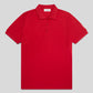 Goodwood Racecourse Ladies Stretch Polo Red