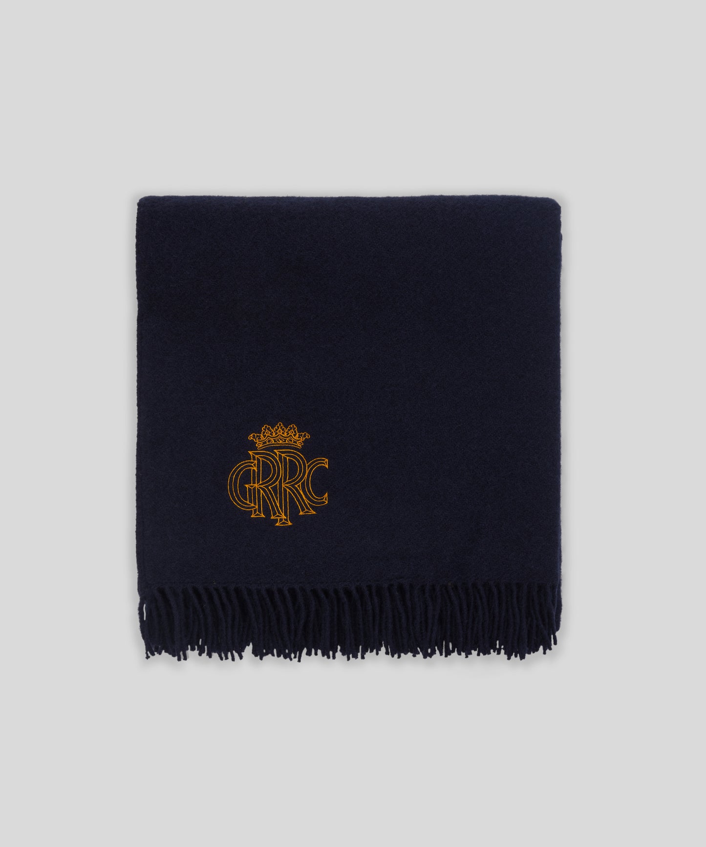 GRRC Navy Car Blanket