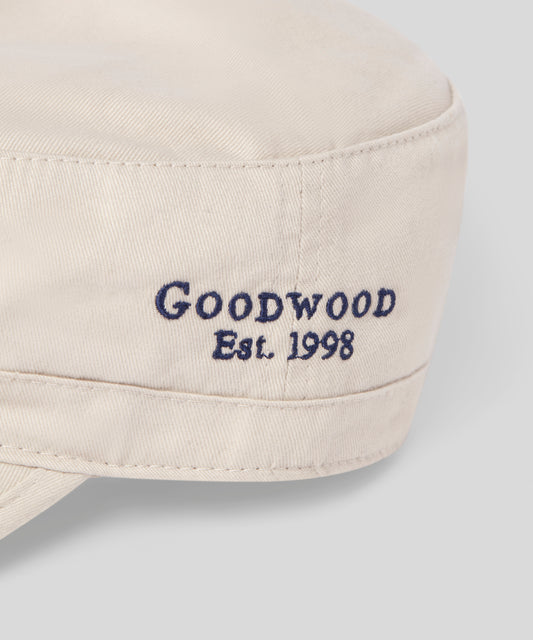 Goodwood Revival Cotton Military Cap - Est. 1998