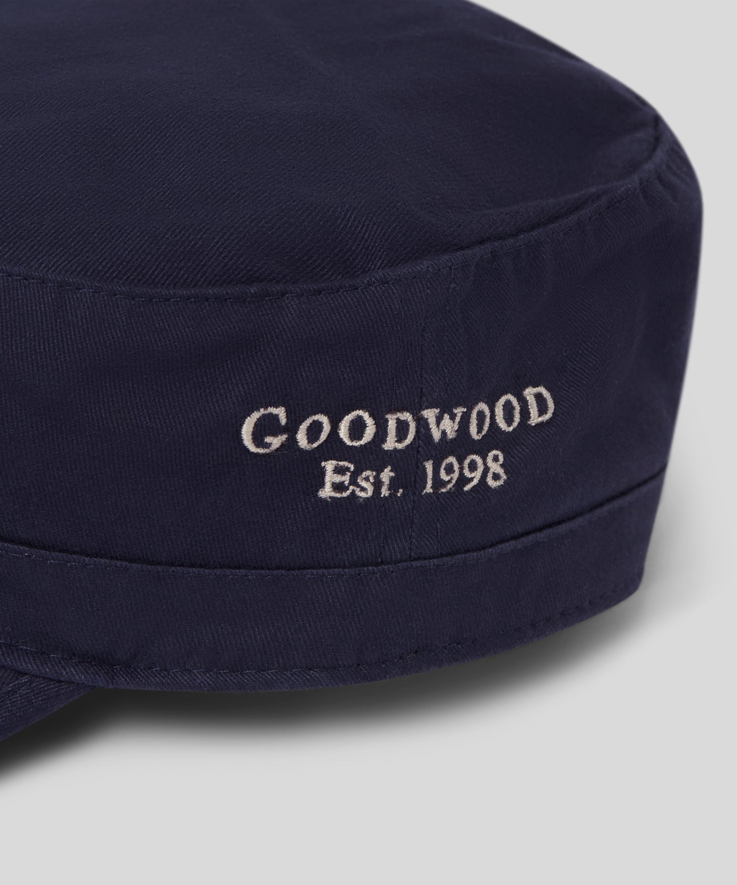 Goodwood Revival Cotton Military Cap - Est. 1998