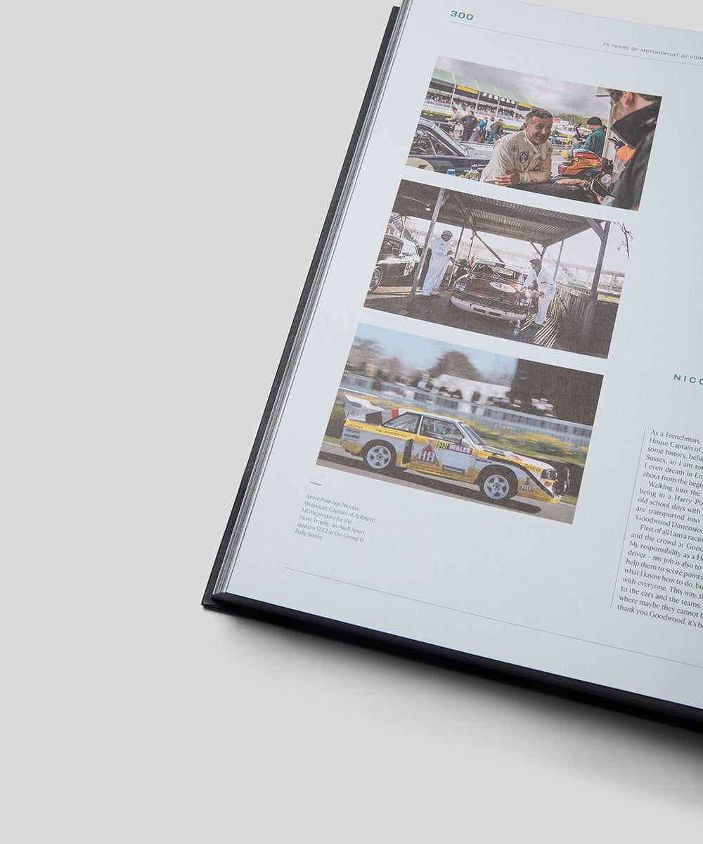 75 Years of Motorsport at Goodwood Book