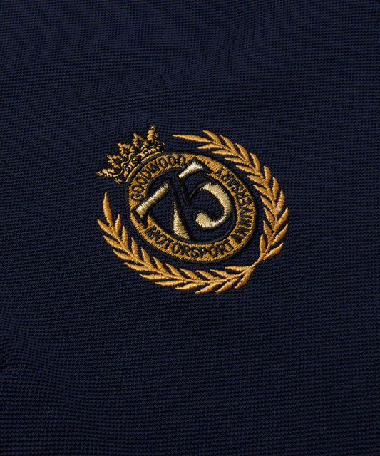 Goodwood 75 Year Anniversary Embroidered Polo Shirt