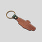 Goodwood Revival Leather Keyring