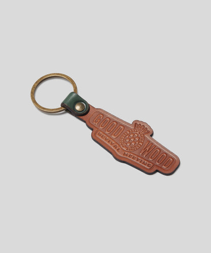 Goodwood Revival Leather Key Ring