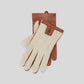 Goodwood Leather Palm Crochet-Back Mens Driving Gloves
