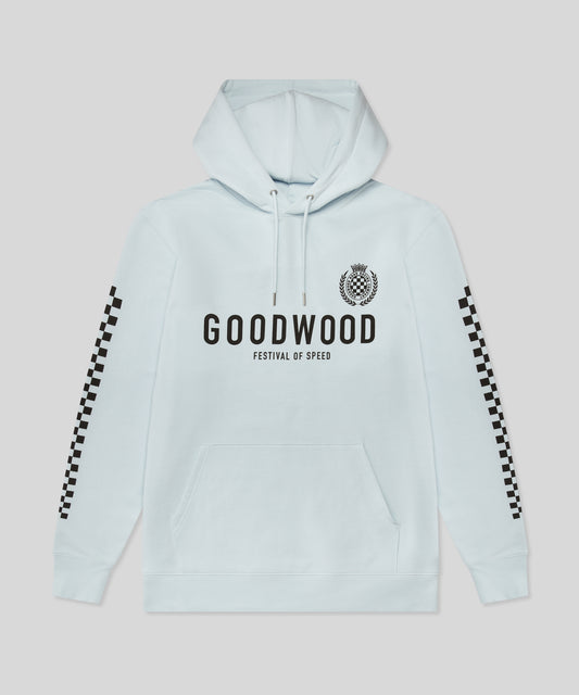 Goodwood Festival of Speed Monochrome Chequer Flag Hoodie