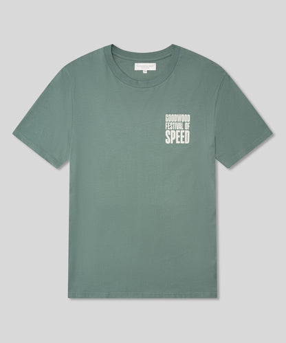 Goodwood Festival of Speed Bold Chequer Flag T-Shirt