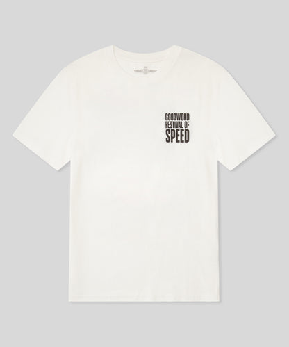 Goodwood Festival of Speed Bold Chequer Flag T-Shirt