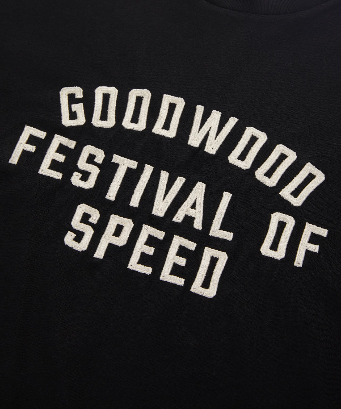 Goodwood Festival of Speed Varsity Embroidery T-Shirt