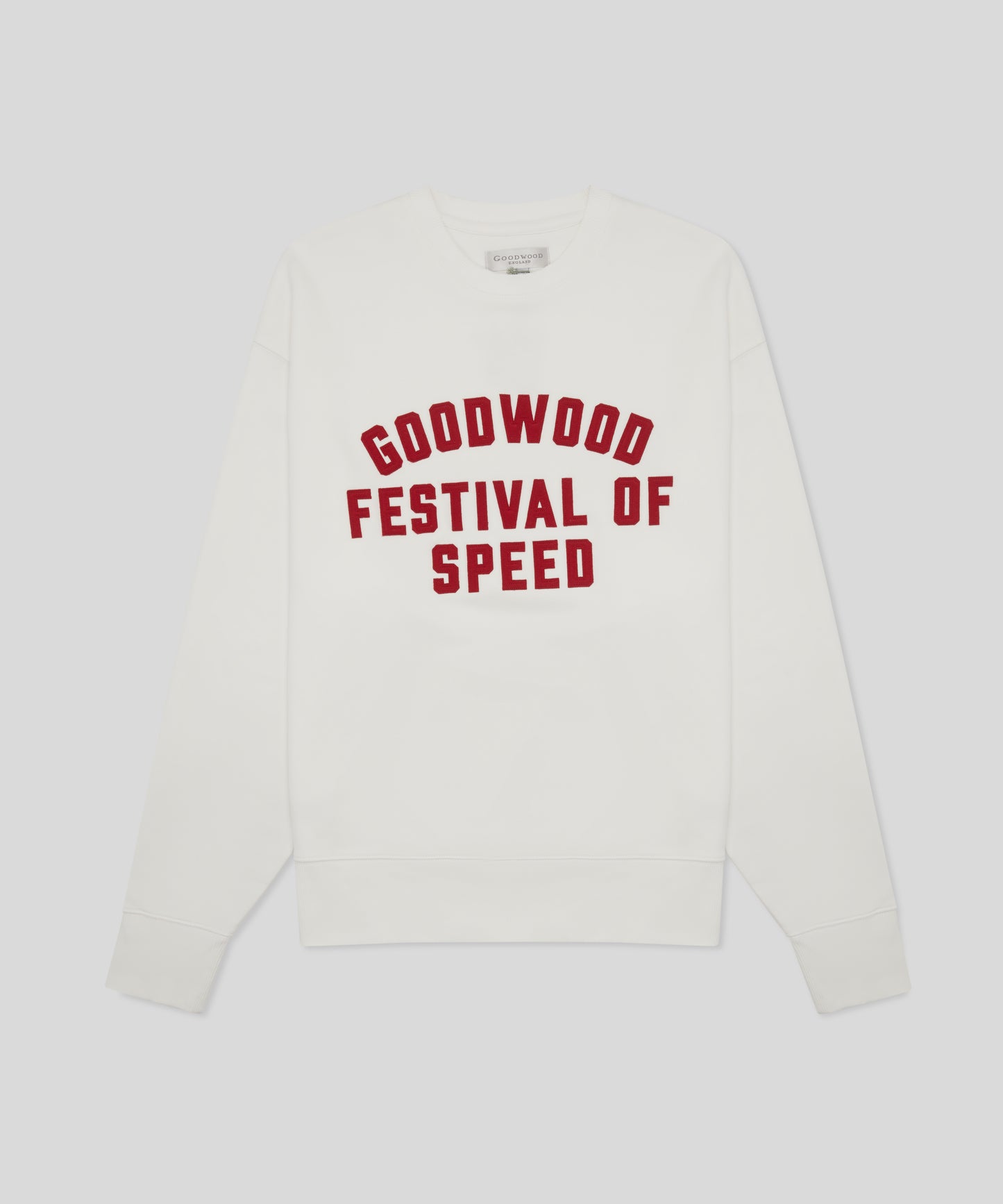 Goodwood Festival of Speed Varsity Applique Sweatshirt