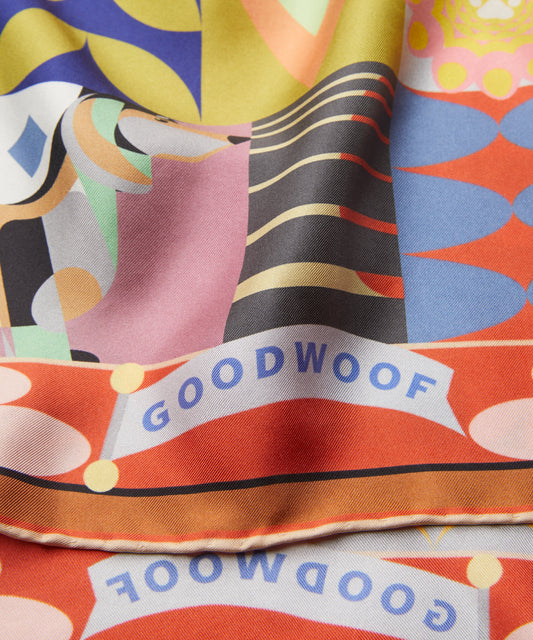 Goodwoof Geometric Scarf