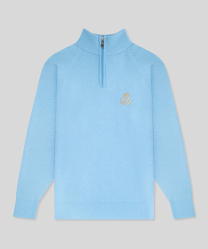 Goodwood GRRC Quarter-Zip Lambswool Jumper