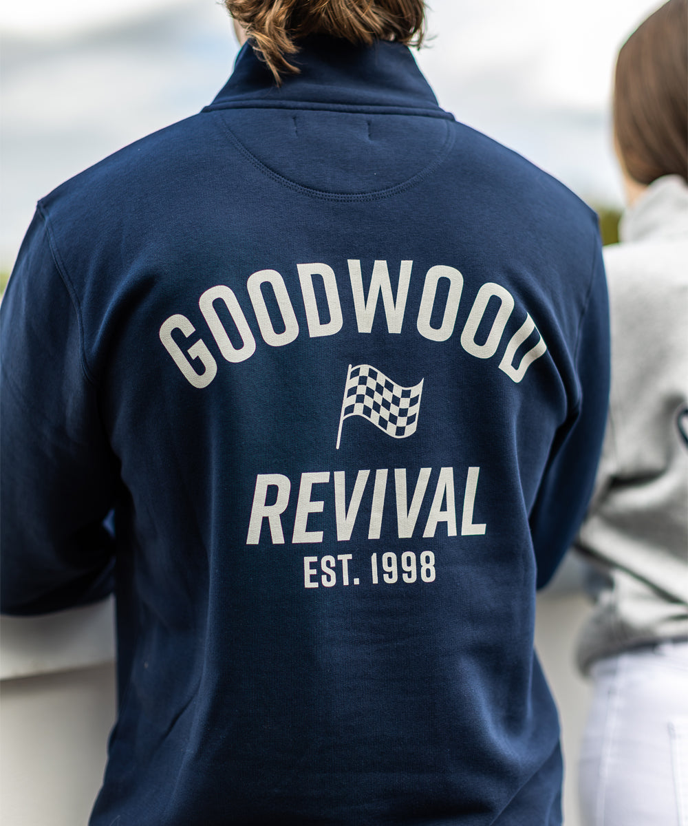 Goodwood Revival Racing Quarter-Zip Sweatshirt