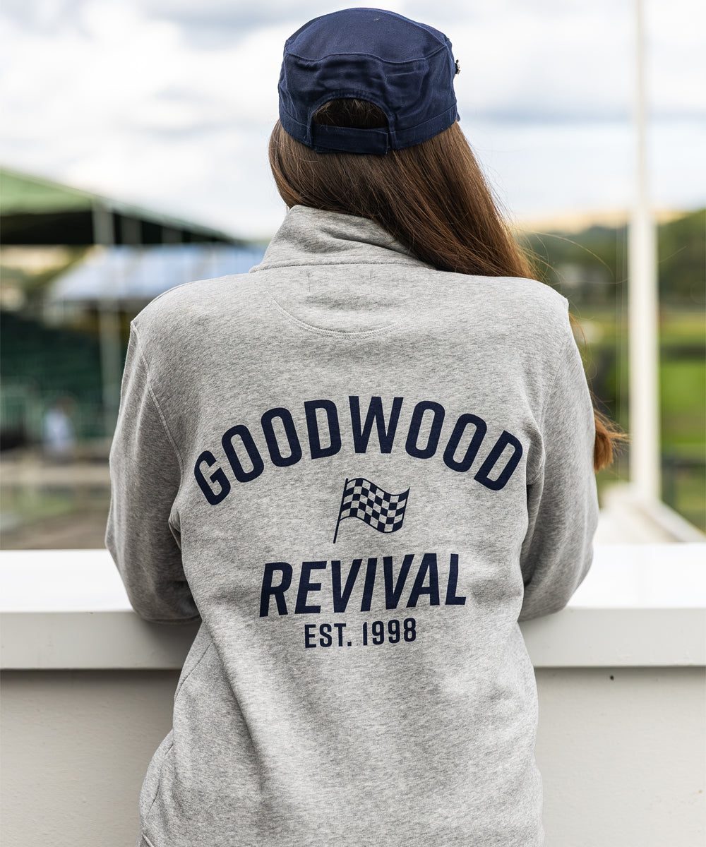 Goodwood Revival Racing Quarter-Zip Sweatshirt