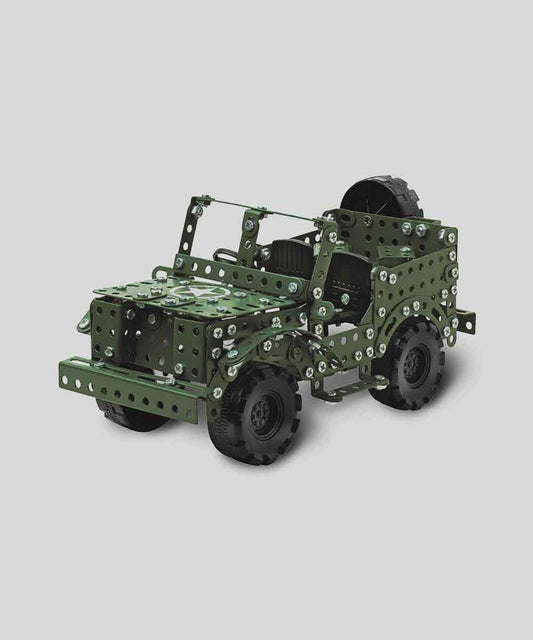Army Jeep Metal Construction Set