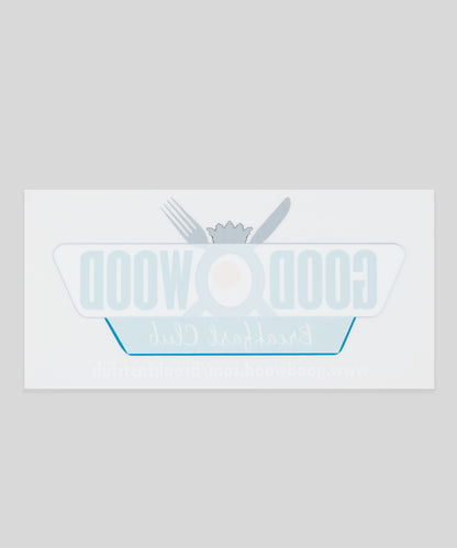 Goodwood Breakfast Club Car Sticker