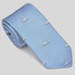 Goodwood Cartoon Car Light Blue & White Silk Tie