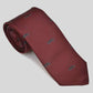 Goodwood Cartoon Car Burgundy & Black Silk Tie