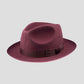 Goodwood Chepstow Wool Felt Hat Maroon