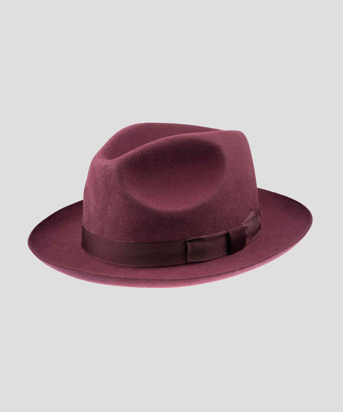 Goodwood Chepstow Wool Felt Hat Maroon