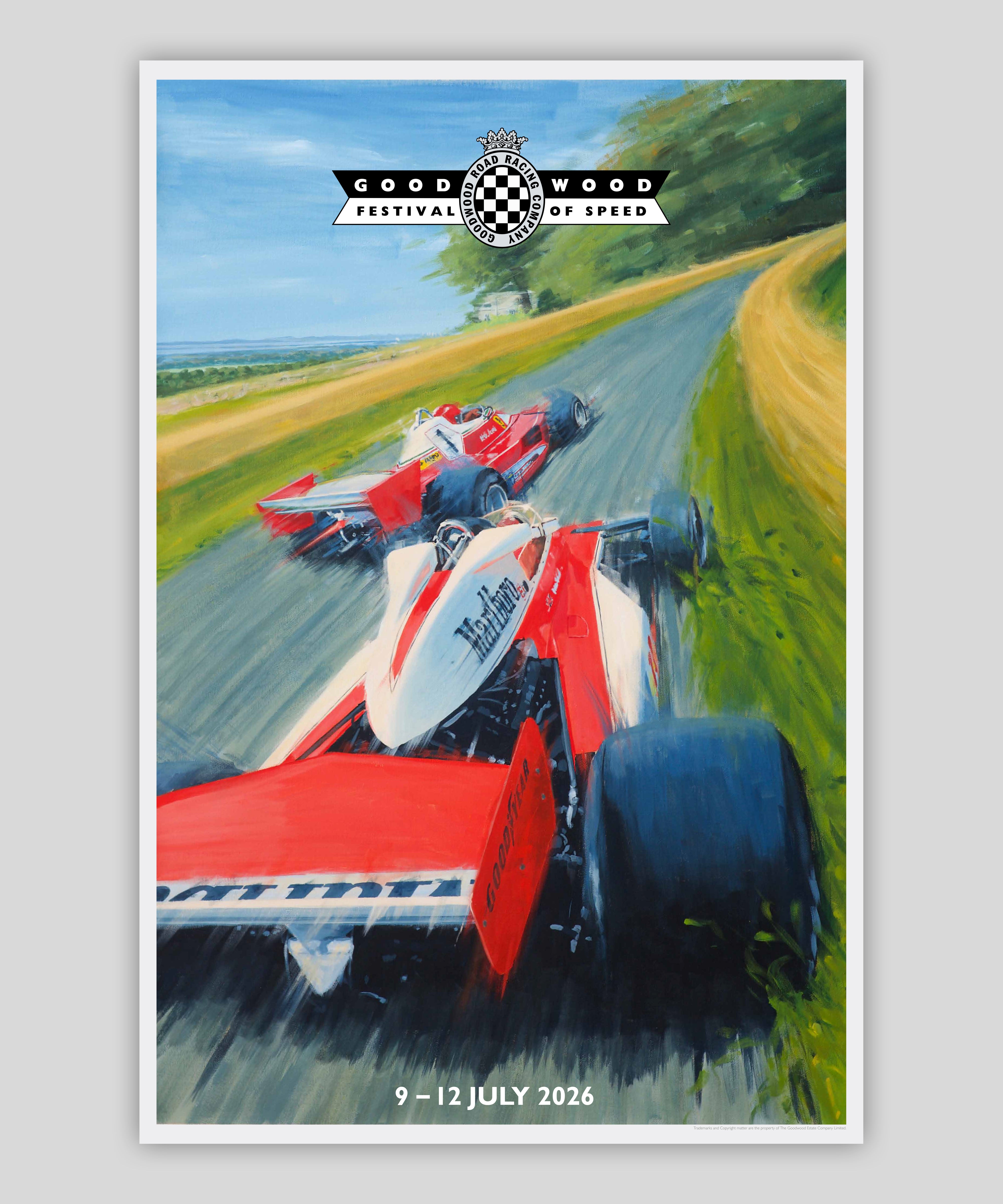 Goodwood Festival of Speed グッドウッド 洋書① Goodwood Festival of Speed 2026 Poster | The Goodwood Shop