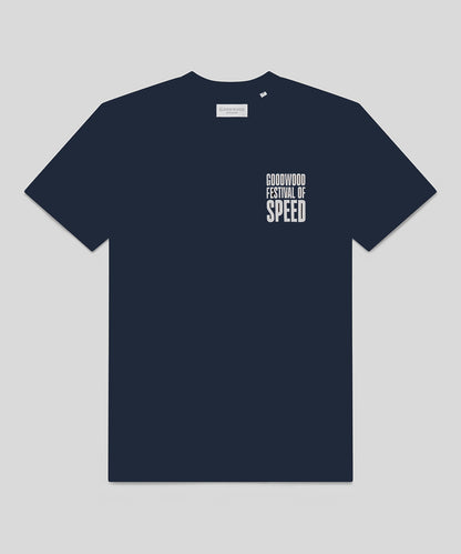 Goodwood Festival of Speed Bold Chequer Flag T-Shirt