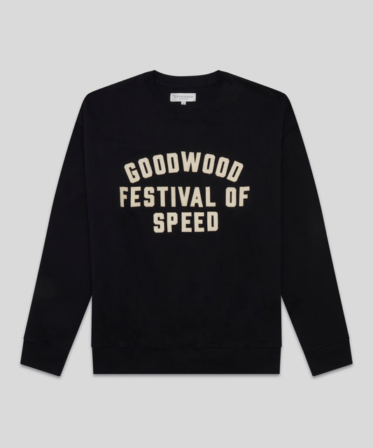 Goodwood Festival of Speed Varsity Applique Sweatshirt