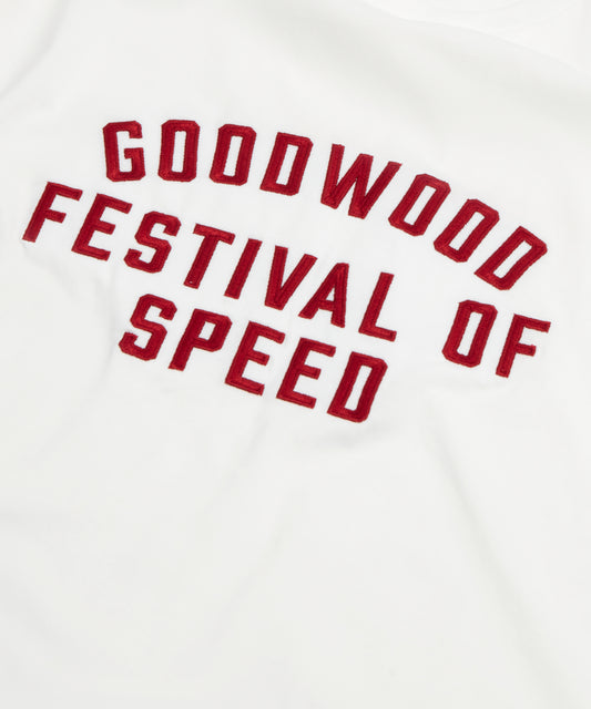 Goodwood Festival of Speed Varsity Embroidery T-Shirt