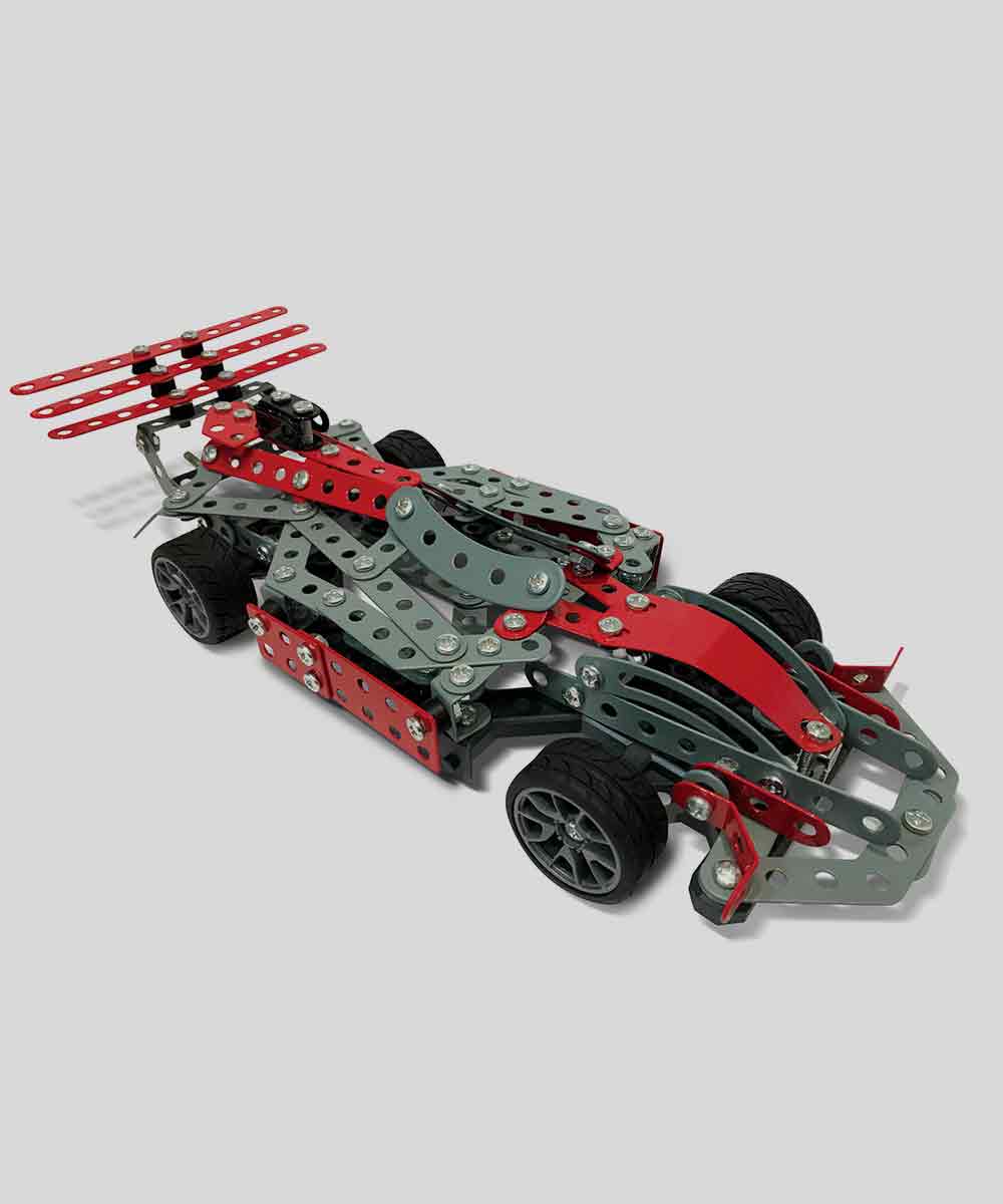 Racing Cars Metal Construction Set |