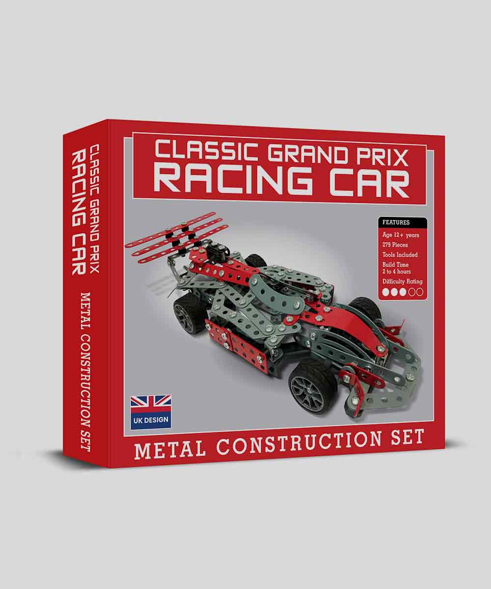 Racing Cars Metal Construction Set |