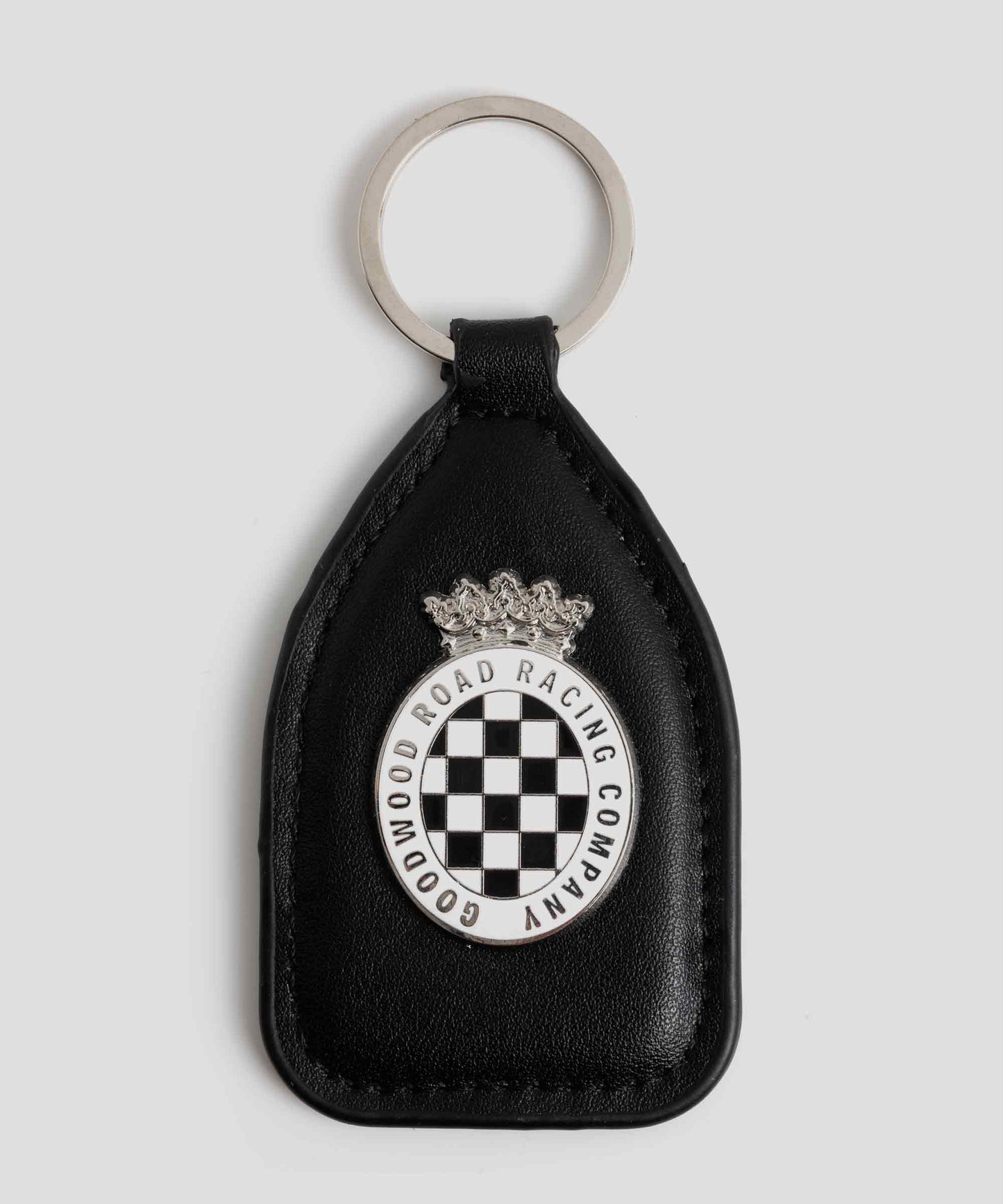 GRRC Company Black Leather Key Fob