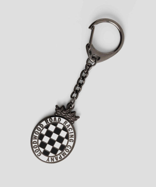 Goodwood GRRC Chequerflag Keyring